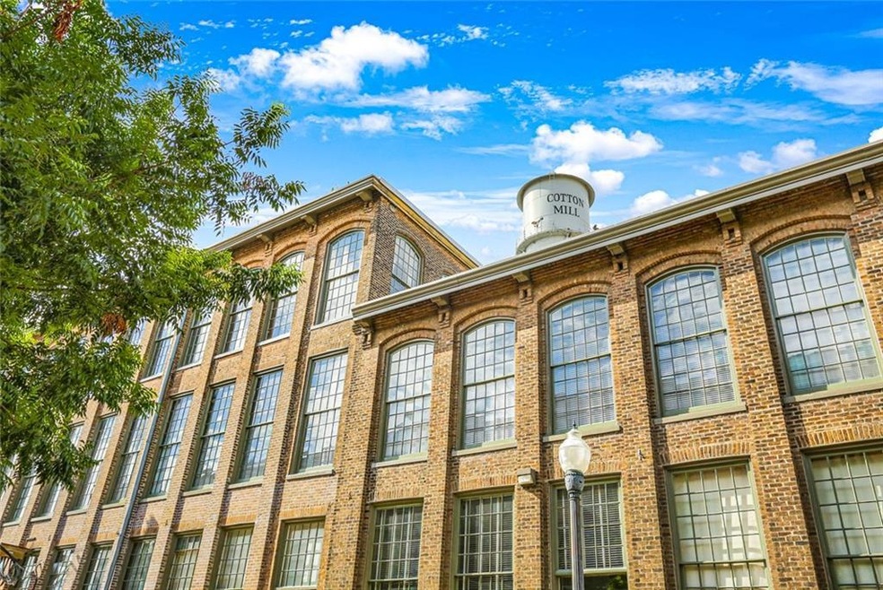 Cotton Mill Exterior Building