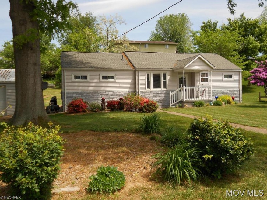 Front view of home