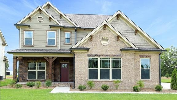 Stock Photo Home under construction