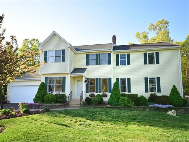 Spacious colonial on a quiet cul de sac.