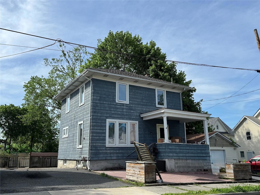 Front of Structure