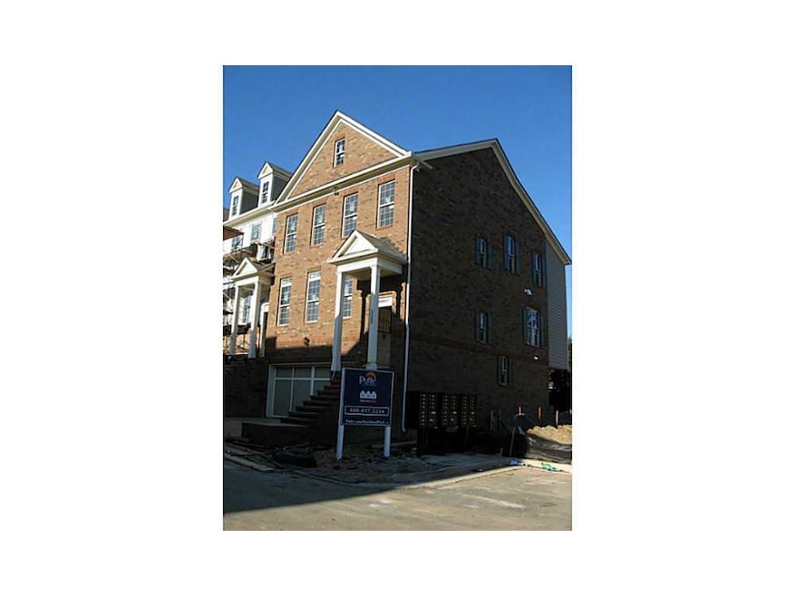 Exterior Front. New Home at Buckhead Park at Lenox