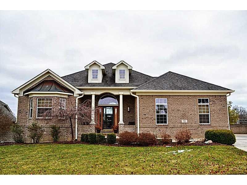 Exterior Front. All brick ranch 5 bedrooms, 3 baths,