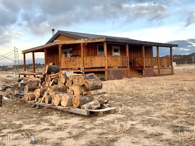 Cabin with covered decks!