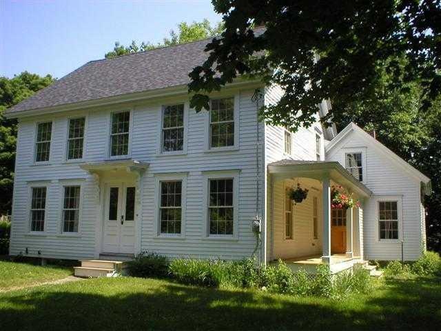 Exterior Front. Renovated 1850 Farmhouse