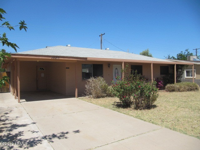 front of home