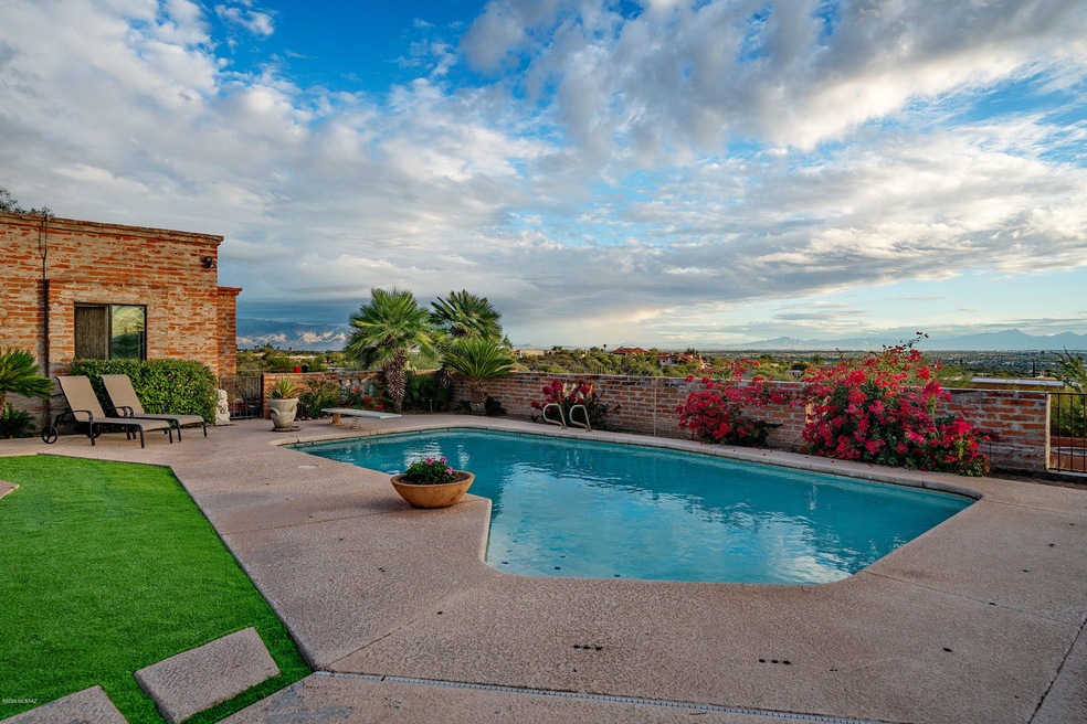 Lush yard & pool