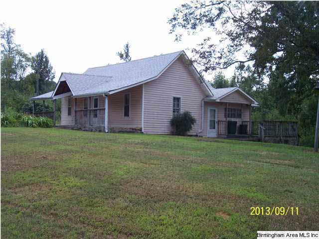 Covered front porch and side deck