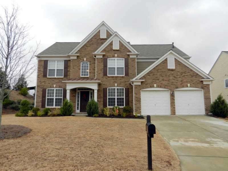 Exterior Front. Brick front home