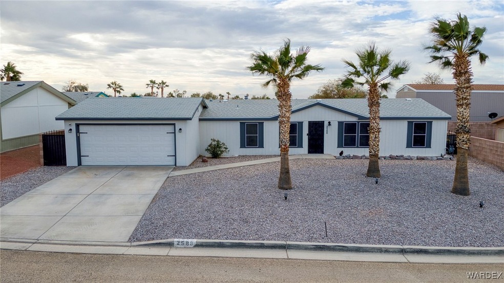Ranch-style home with a garage