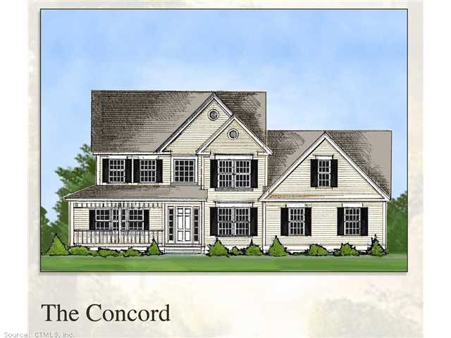Exterior Front. Front Elevation of Country Colonia