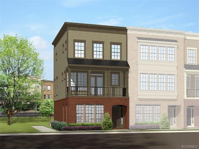 Rendering of the Cameron Exterior - colors and fin