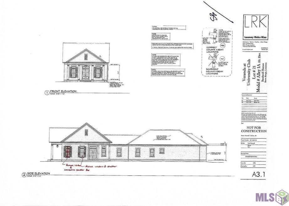 HOUSE ELEVATIONS IN DRAWING