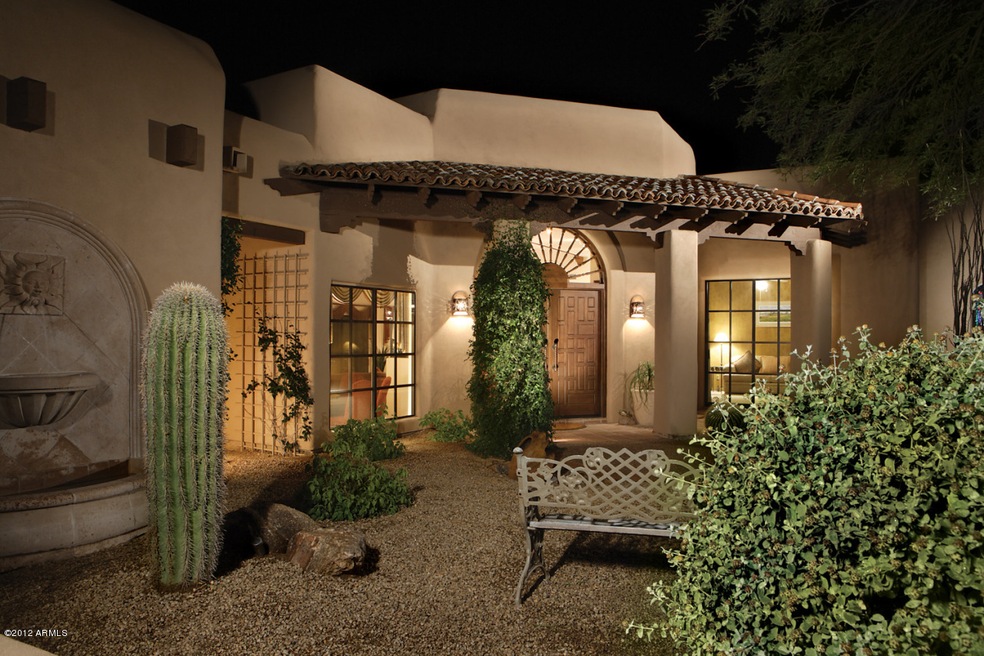 Front Courtyard Entry