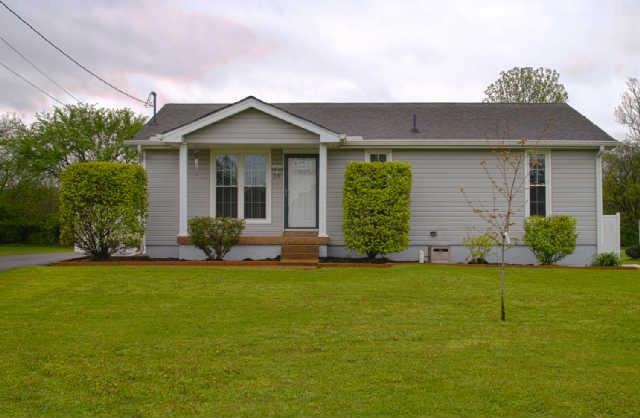 The exterior of your new home shows nicely and notice the bright, triple-pane windows with the warm color of the walls!