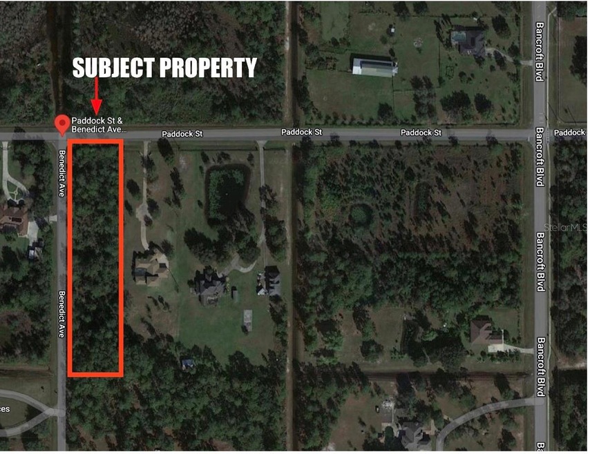2.17 acres on the Southeast Corner of Paddock St & Benedict Ave