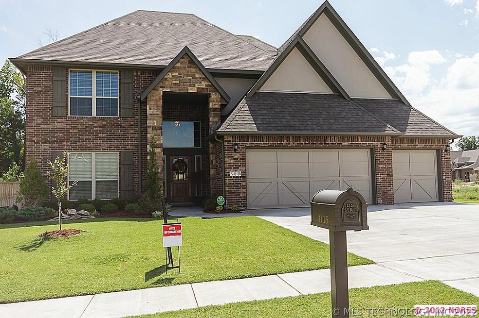 Full Brick with Stone Accents; One Block To Neighb