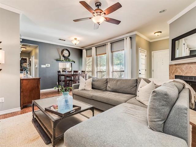 Cozy and comfortable living area in this beautiful