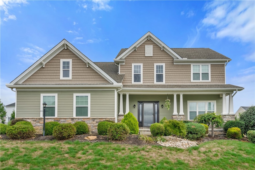 Beautiful 3000+ sf home in Sarver’s Mill.  Front s