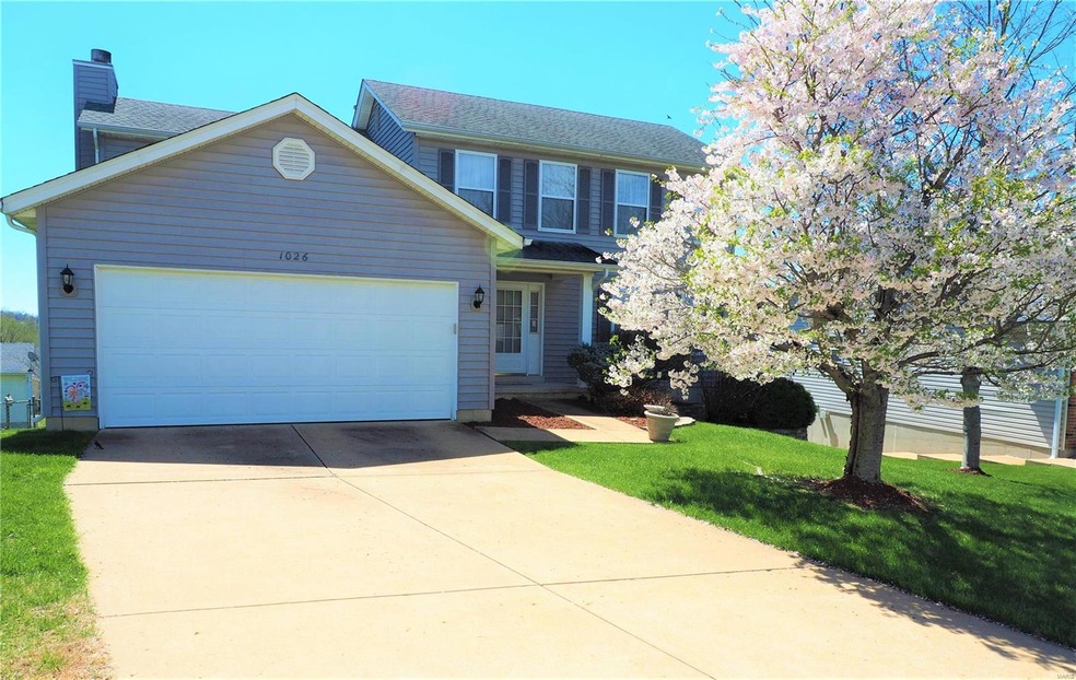 This two-story home is ready for a new family.