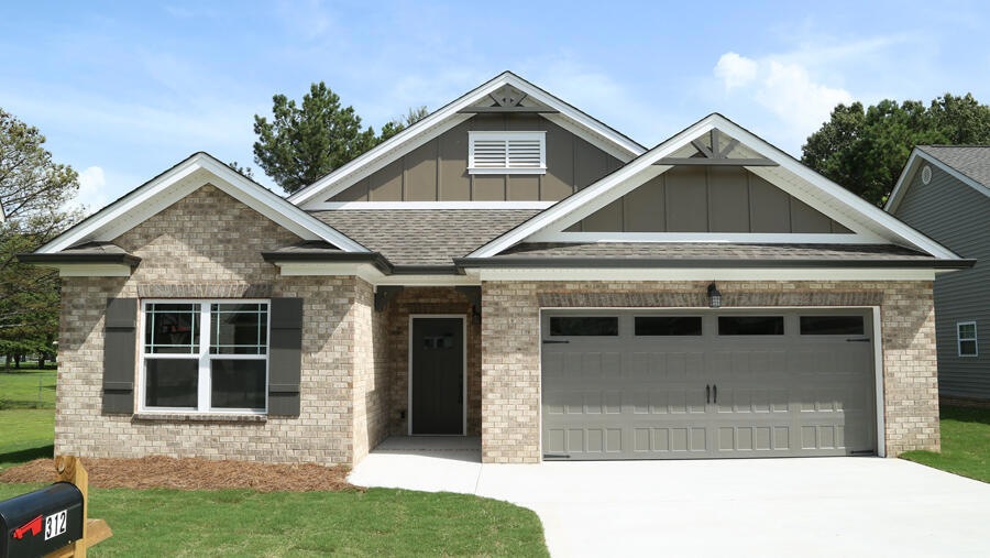 Stock Photo Home under construction