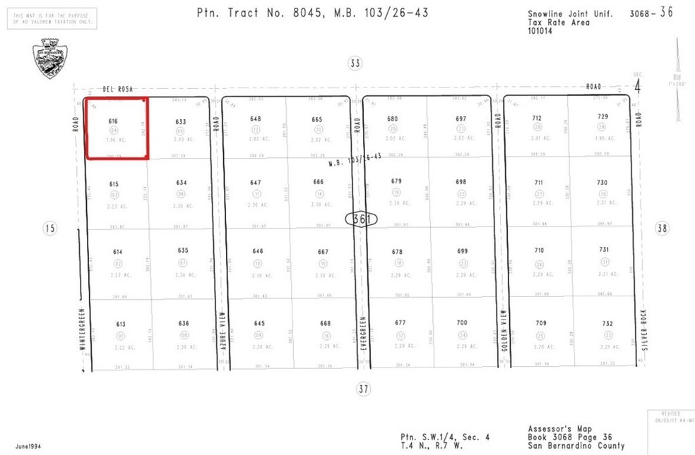 0 Del Rosa Rd and Wintergreen Rd unit PW25270451, Pinon Hills, CA 92372 - photo 1