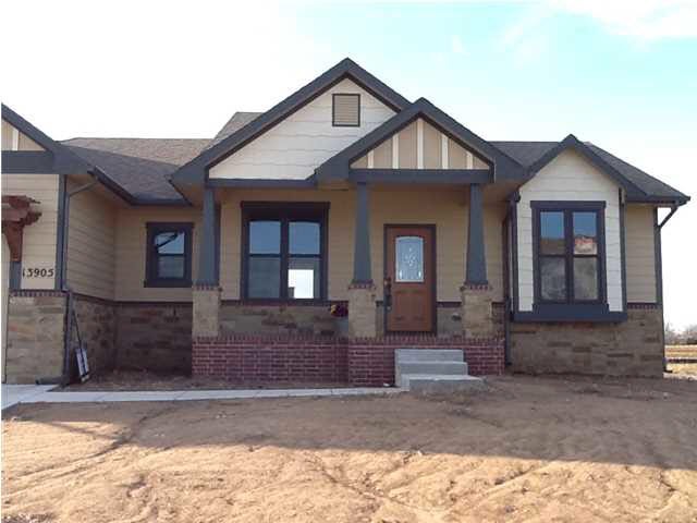 Front view of the house