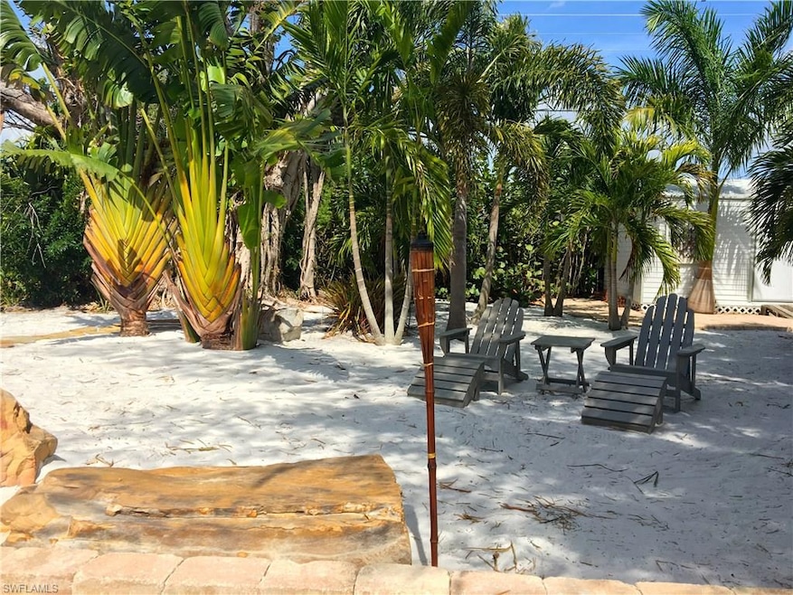 tropical yard