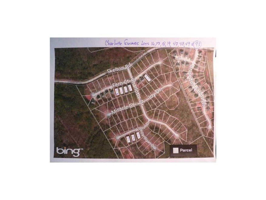 Aerial View. Lot 16 is 337 Fern Ct.
