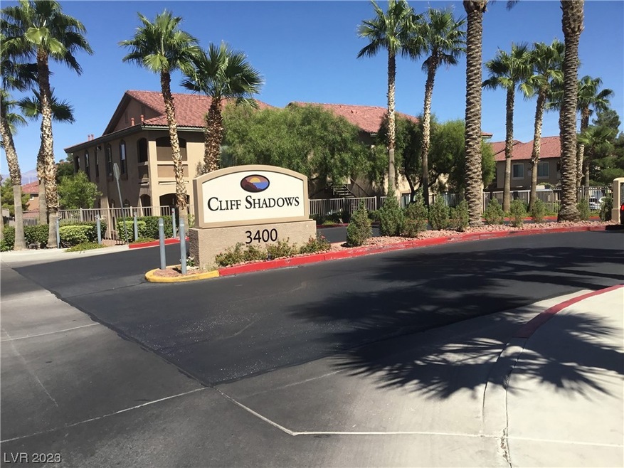 Entrance to Cliff Shadows Community