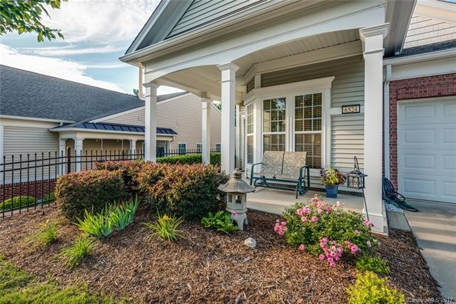 Front patio is the perfect place to relax and chat