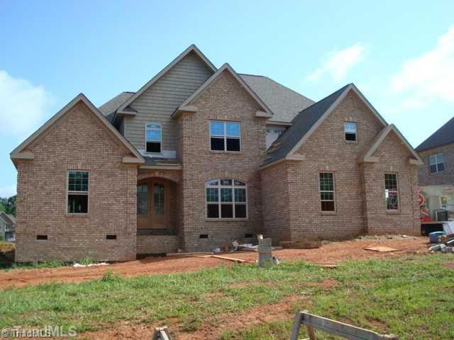 Exterior Front. Rendering similar to elevation