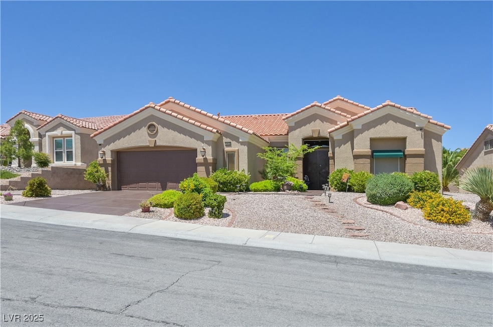 View of front of property featuring stucco siding,