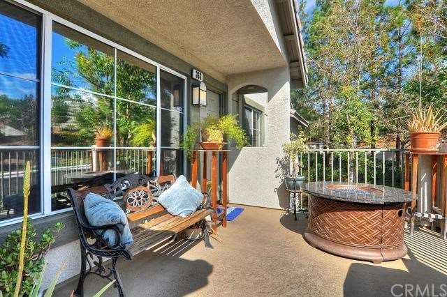 Secluded balcony is the perfect way to relax at th