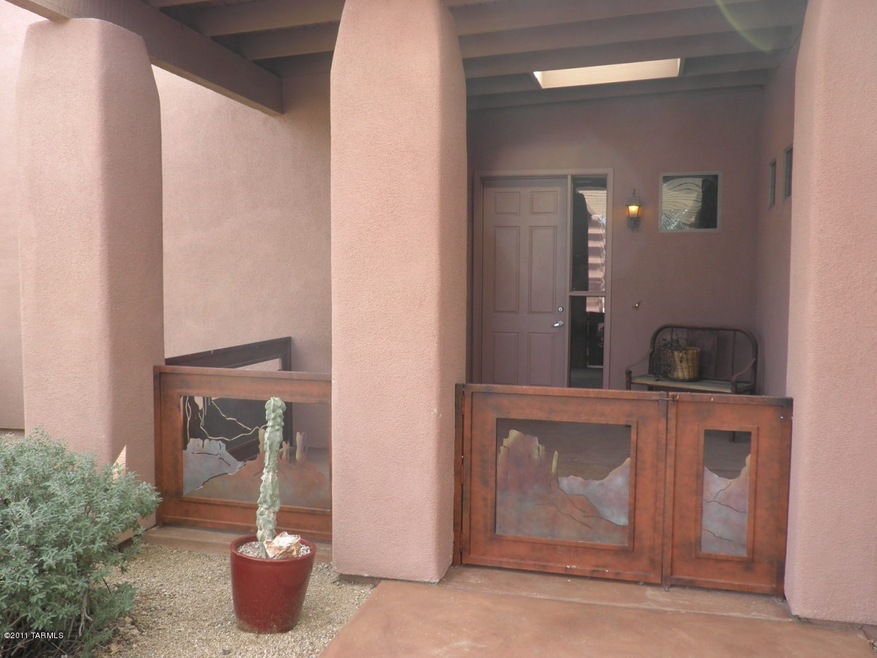 Front courtyard entrance