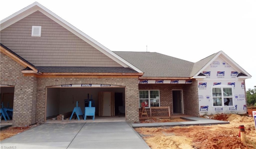 Home under construction.