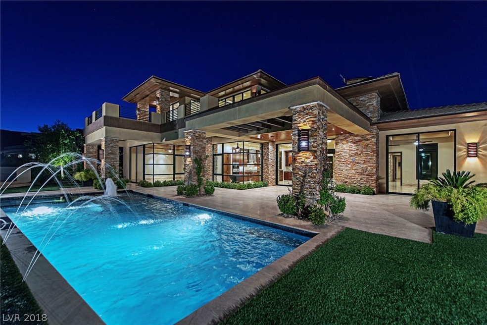 paradise backyard with a refreshing swimming pool