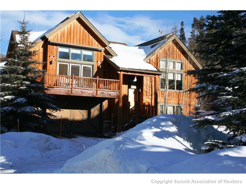Exterior Front. Large deck with lots of sun. Two c