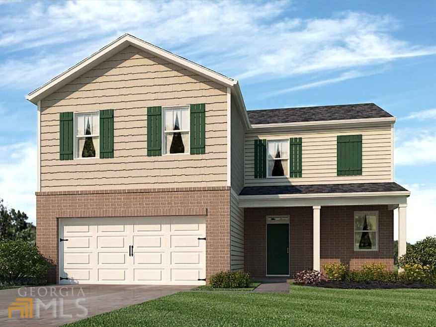 The Flora Elevation F At Walnut Grove In Pendergra