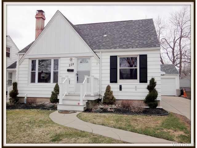 Exterior Front. Front of 22 Pickford, new landscap