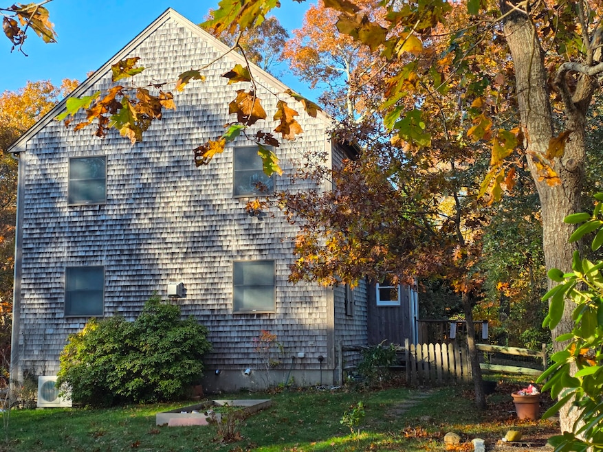 Exterior as you approach the house