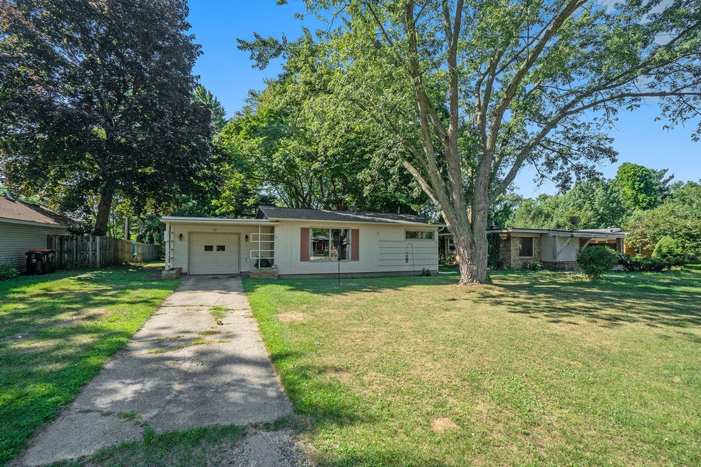Front View facing North