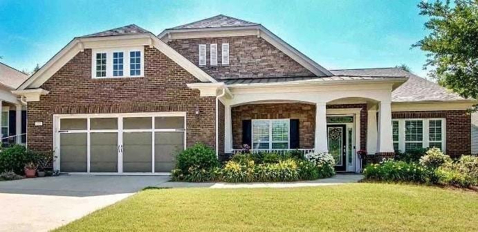 Brick front home
