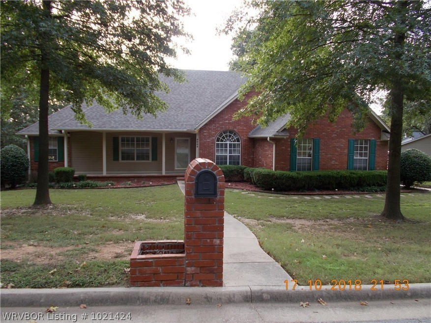 Front view of the house