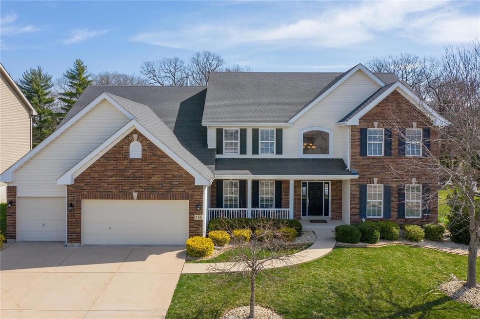 Great curb appeal, 3 car garage, backs to trees.  Professional landscaping, lighting and irrigation system.