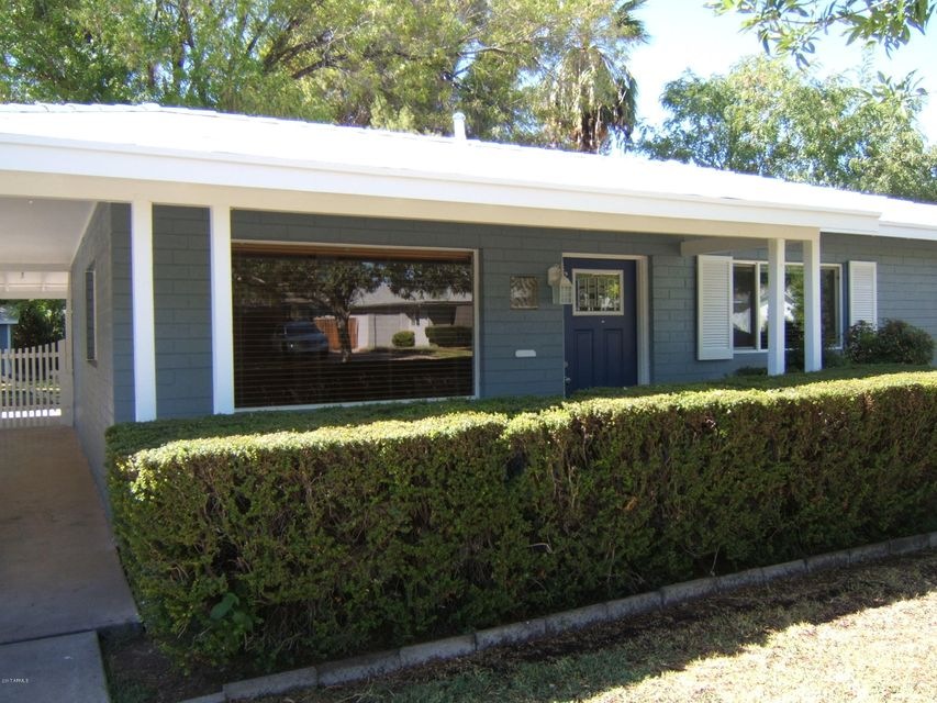 Front Porch Showing New Door