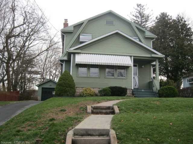 Exterior Front. This attractive home, with detache
