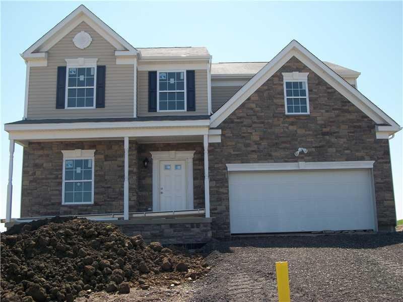 Exterior Front. Under Construction -Stone Accent