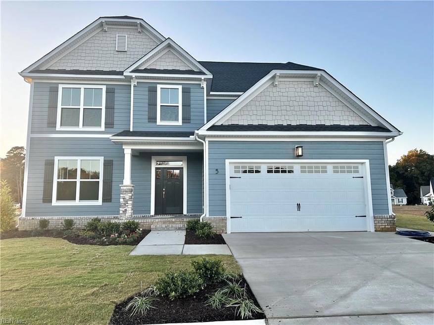 Custom Craftsman Inspired Essex Elevation
