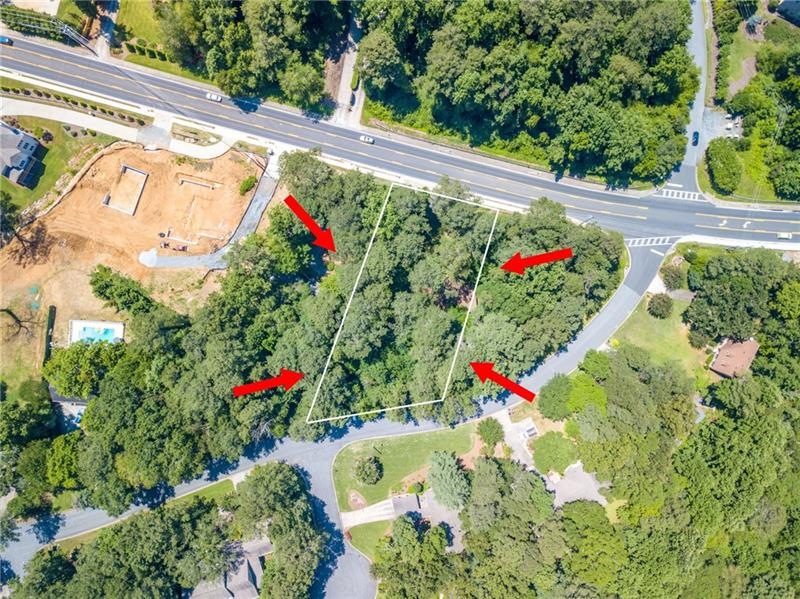 AMAZING EAST COBB LOT! BACKS UP TO INDIAN HILLS TR